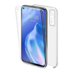 Capa de Silicone 360º para Huawei P40 Lite 5g/Nova 7 Se Transparente Capa de Silicone 360º para Huawei P40 Lite 5g/Nova 7 Se Transparente